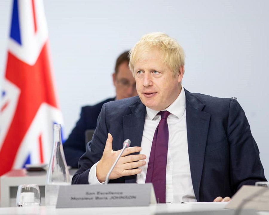 英國首相強生。 圖：翻攝強生臉書