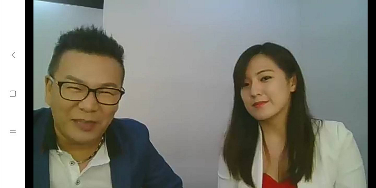 韓國瑜臉書節目「黑韓無極限，公平正義是底線」。首播由庭歡合體沈玉琳， 圖：翻攝韓國瑜臉書直播