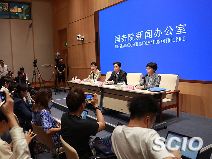 中國港澳事務辦公室3日召開記者會，痛批香港反送中運動在搞港獨，已然踩到一國兩制底線。 圖：翻攝自中國港澳事務辦公室官網