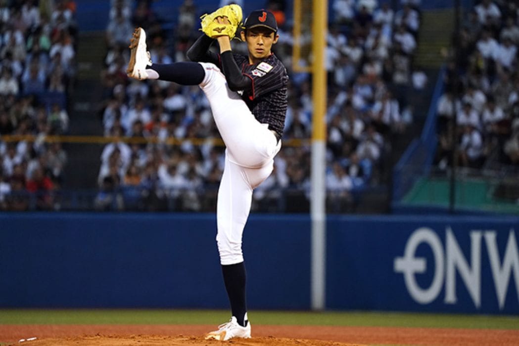 佐佐木朗希。 圖／取自日本武士隊官網