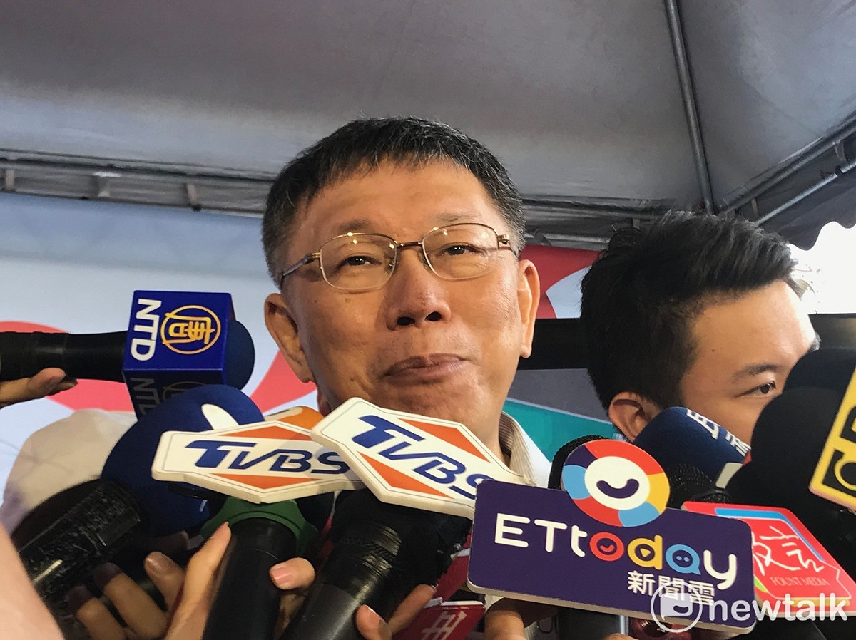台北市長柯文哲。 圖：周煊惠 ／攝