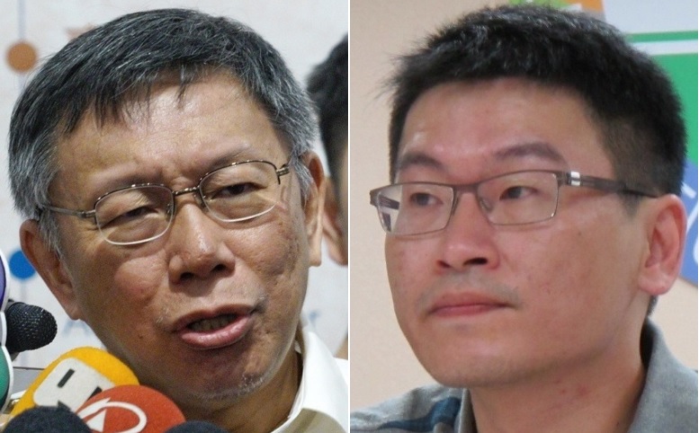 柯文哲稱自己還是綠營的，底色沒有改變，更強調自己出身「228家族」，小時候家族間還是很討厭外省人，對此，梁文傑回應，每個人的政治立場都有家庭成份，但更重要的是自己的選擇。 圖：新頭殼合成