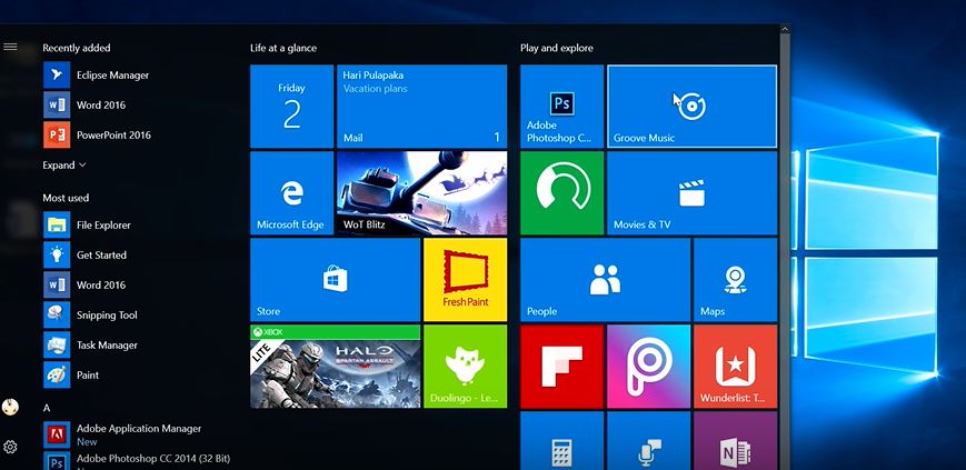 微軟現正針對windows10最新版的系統問題進行調查。 圖：翻攝自微軟官方YouTube