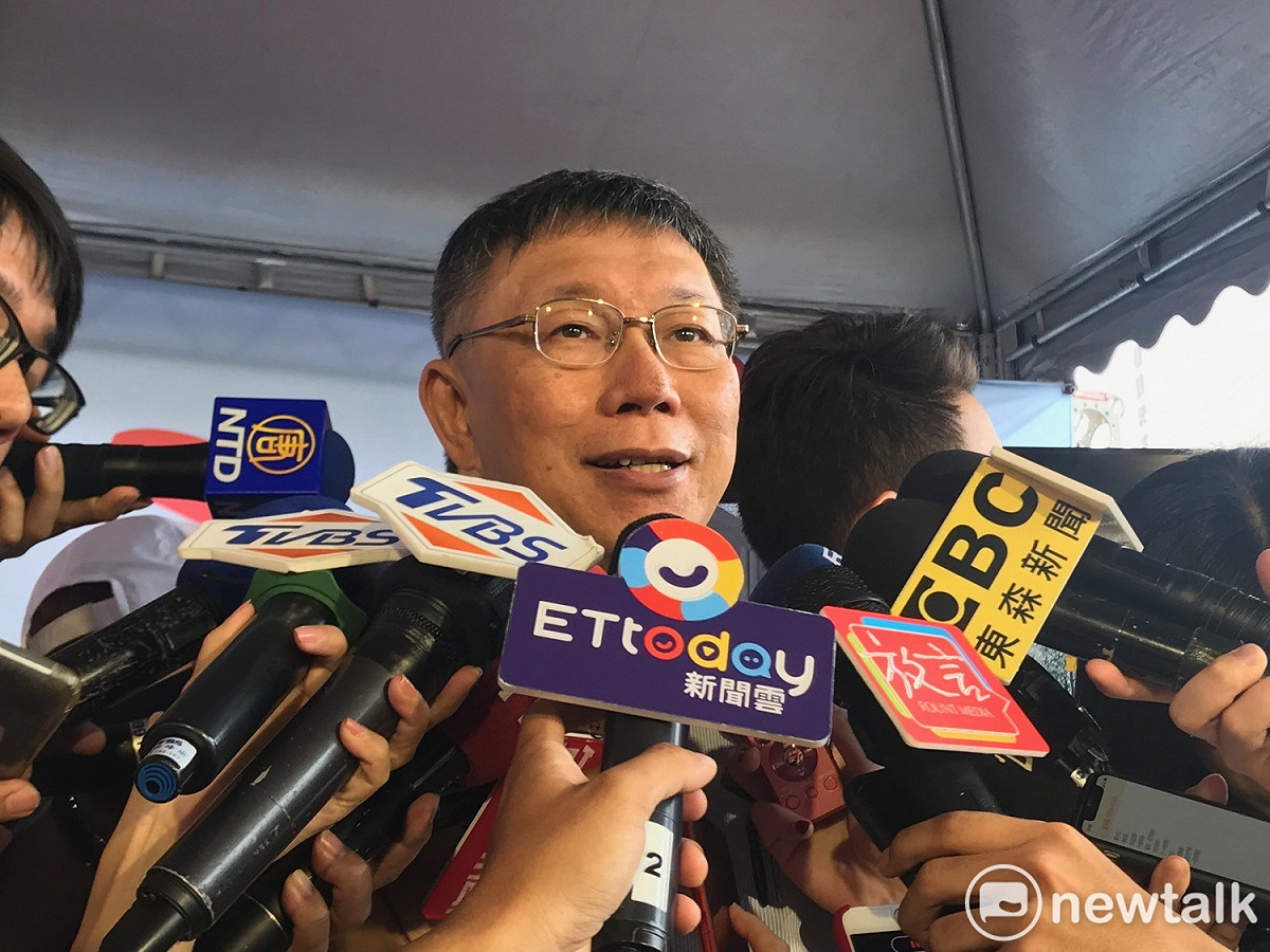 台北市長柯文哲。 圖：周煊惠 ／攝
