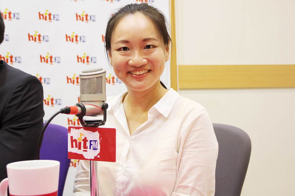 台北市立委參選人謝佩芬。 圖：Hit Fm《周玉蔻嗆新聞》製作單位/提供