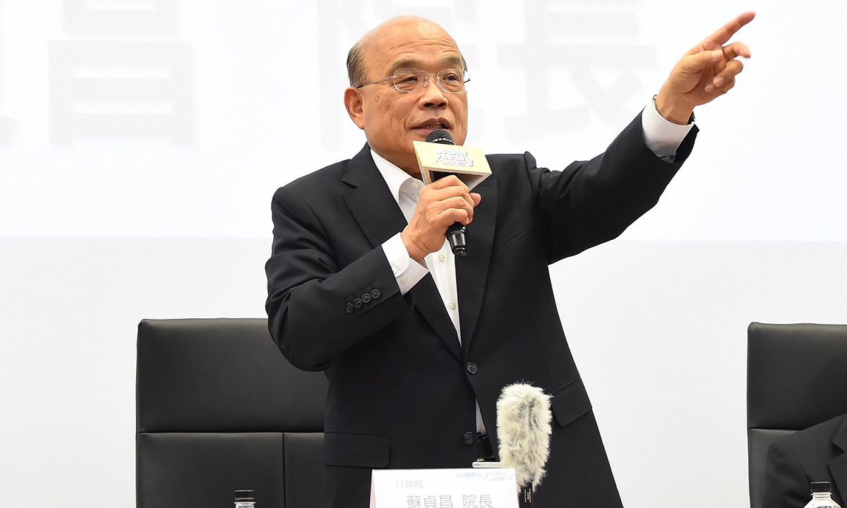 行政院長蘇貞昌。 圖：行政院提供（資料照片）