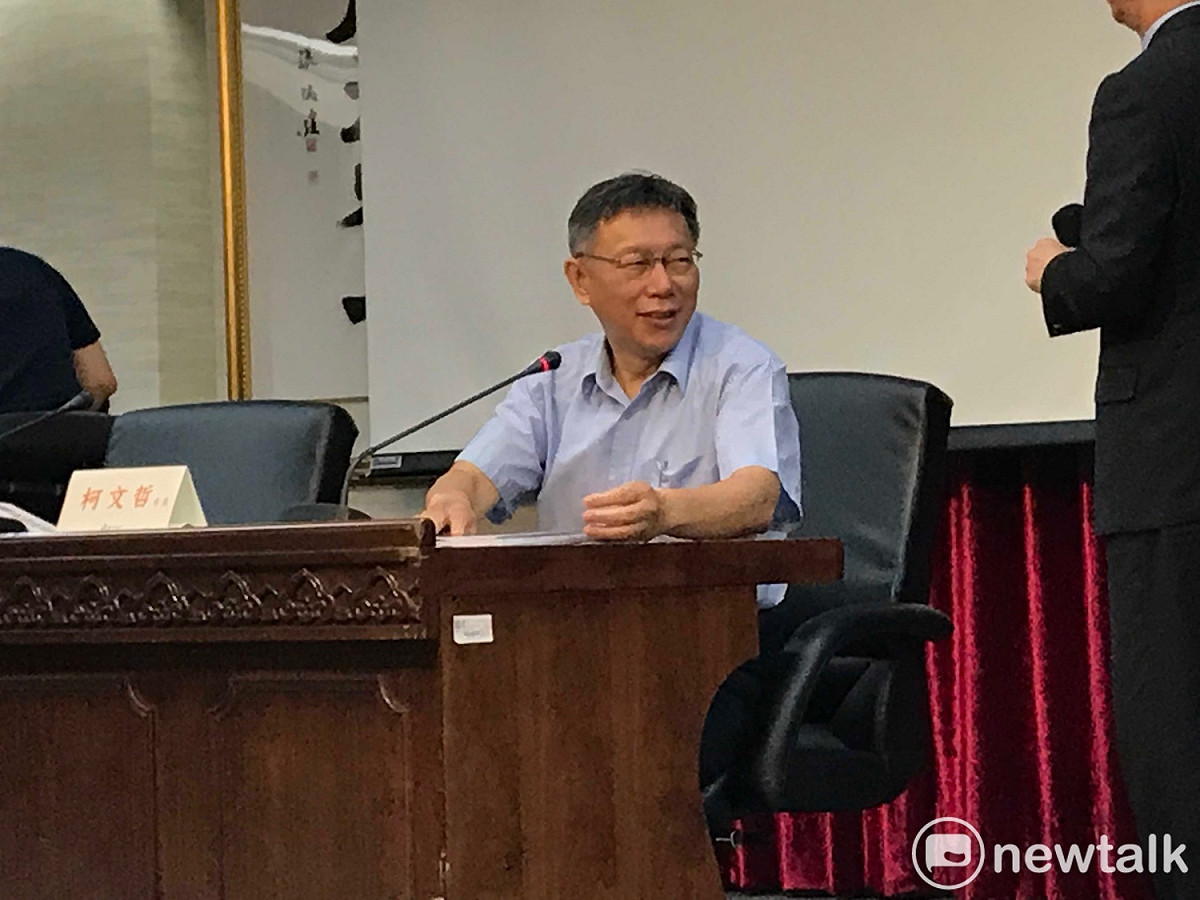 台北市長柯文哲。 圖：周煊惠 ／攝