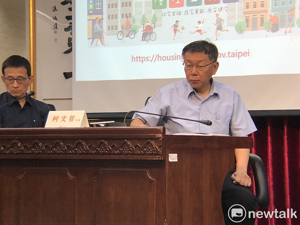 台北市長柯文哲。 圖：周煊惠 ／攝
