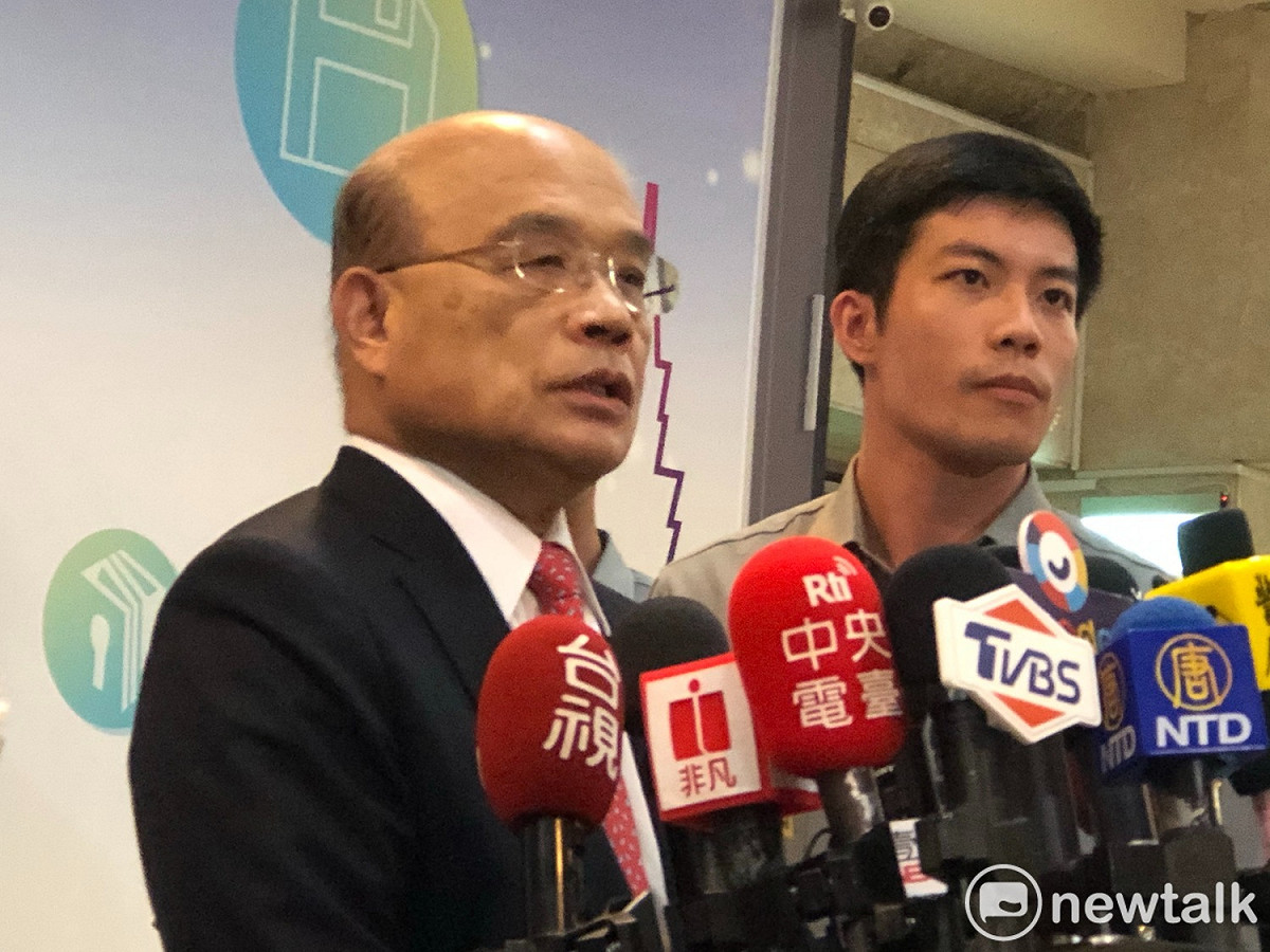 行政院長蘇貞昌。 圖：謝莉慧/攝