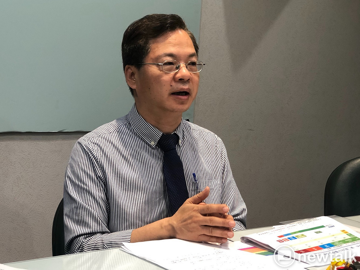 行政院政務委員龔明鑫。 圖：謝莉慧／攝