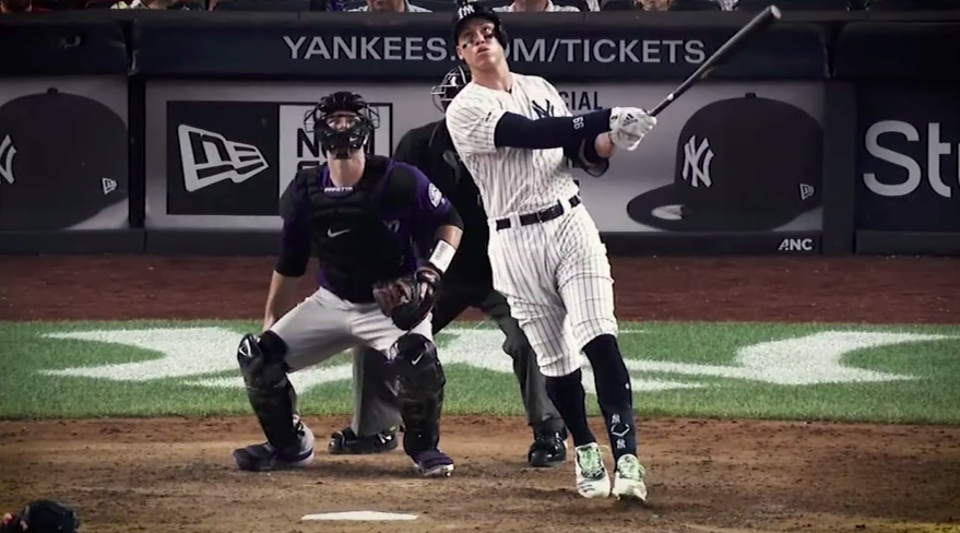 Aaron Judge。 圖：擷取自Youtube