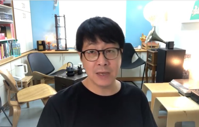 高雄市前文化局長尹立。 圖：翻攝自尹立臉書
