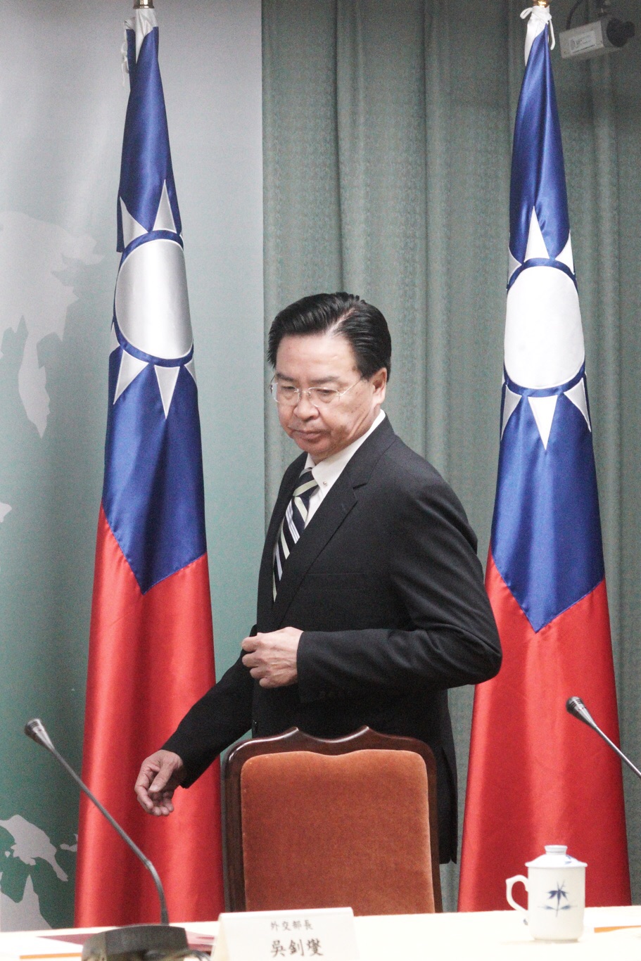國民黨發聲明點名，外交部長吳釗燮等外交人員應該為斷交負責。 圖：張良一／攝