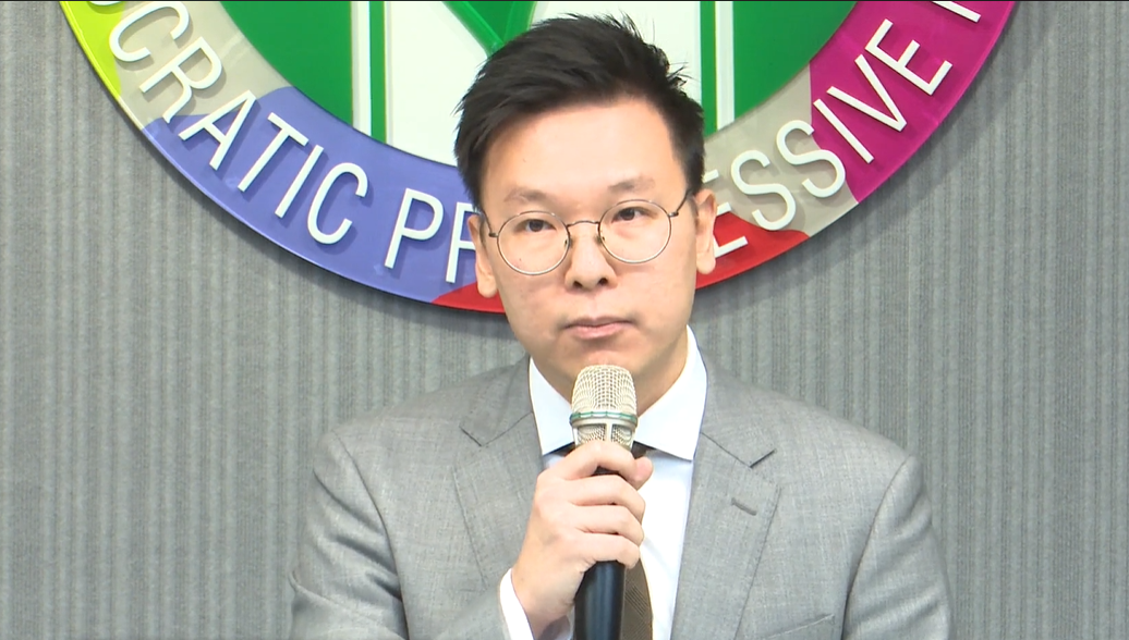 民主進步黨副秘書長林飛帆。 圖：擷自直播畫面