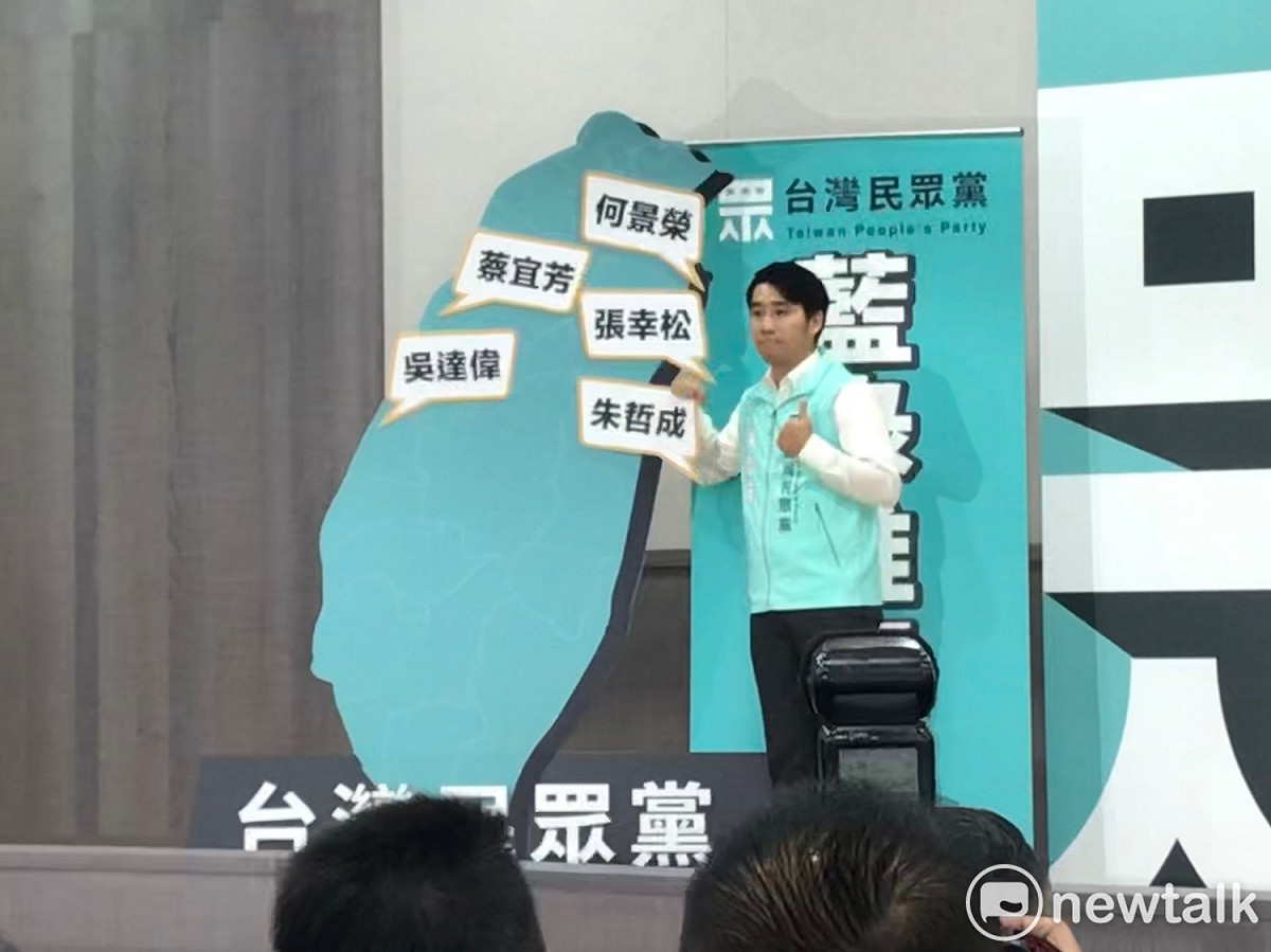 苗栗海線提名朱哲成。 圖：周煊惠 ／攝