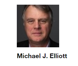 蔡英文當年在倫敦政經學院的指導教授埃利奧特（Michael Elliott） 圖：翻攝自www.weforum.org
