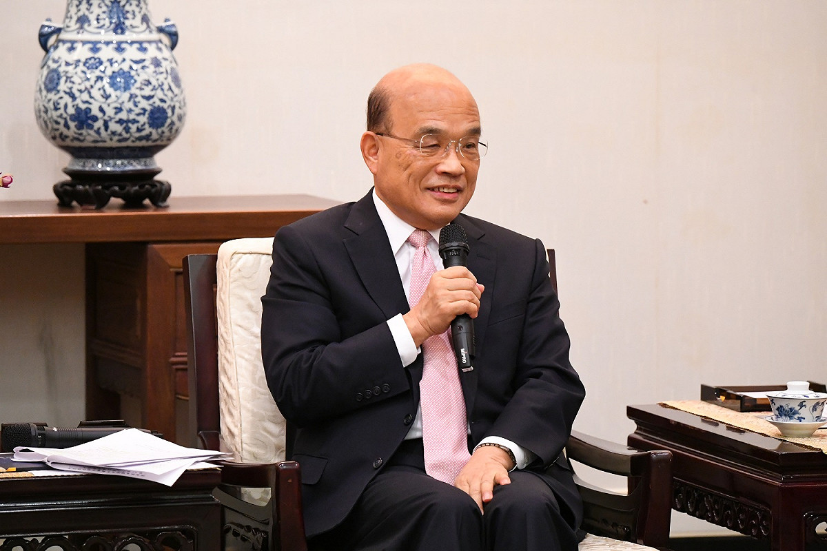 行政院長蘇貞昌。 圖：行政院提供（資料照片）