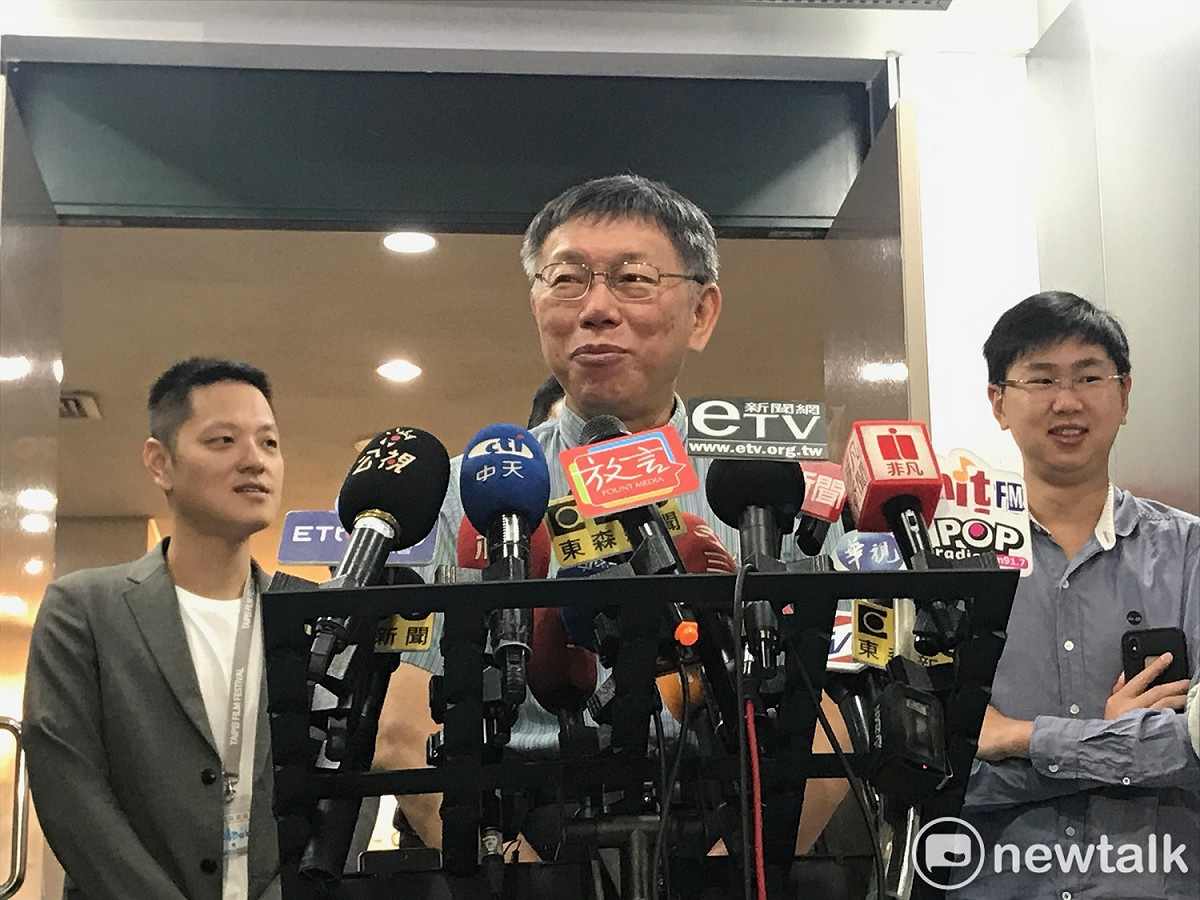 台北市長柯文哲。 圖：周煊惠 ／攝