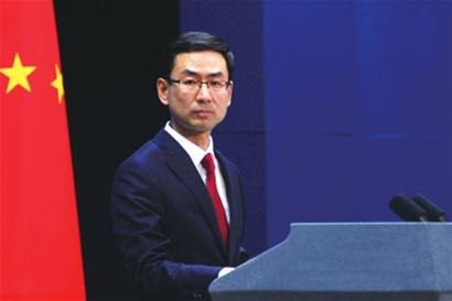 中國外交部發言人耿爽。 圖：擷自環球網