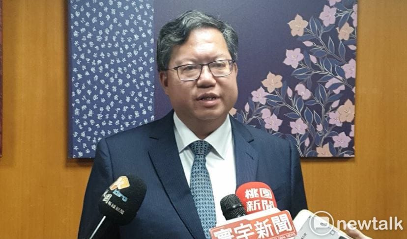 鄭文燦表示，私菸案桃市裁罰華航６百萬是依菸酒管理辦法處以行政罰，最高就是罰六百萬元。 圖：林昀真／攝（資料照）