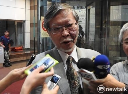 民進黨廉政委員會主委邱駿彥。 圖：林朝億/攝