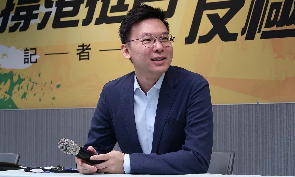 民進黨副秘書長林飛帆。 圖：林朝億/攝