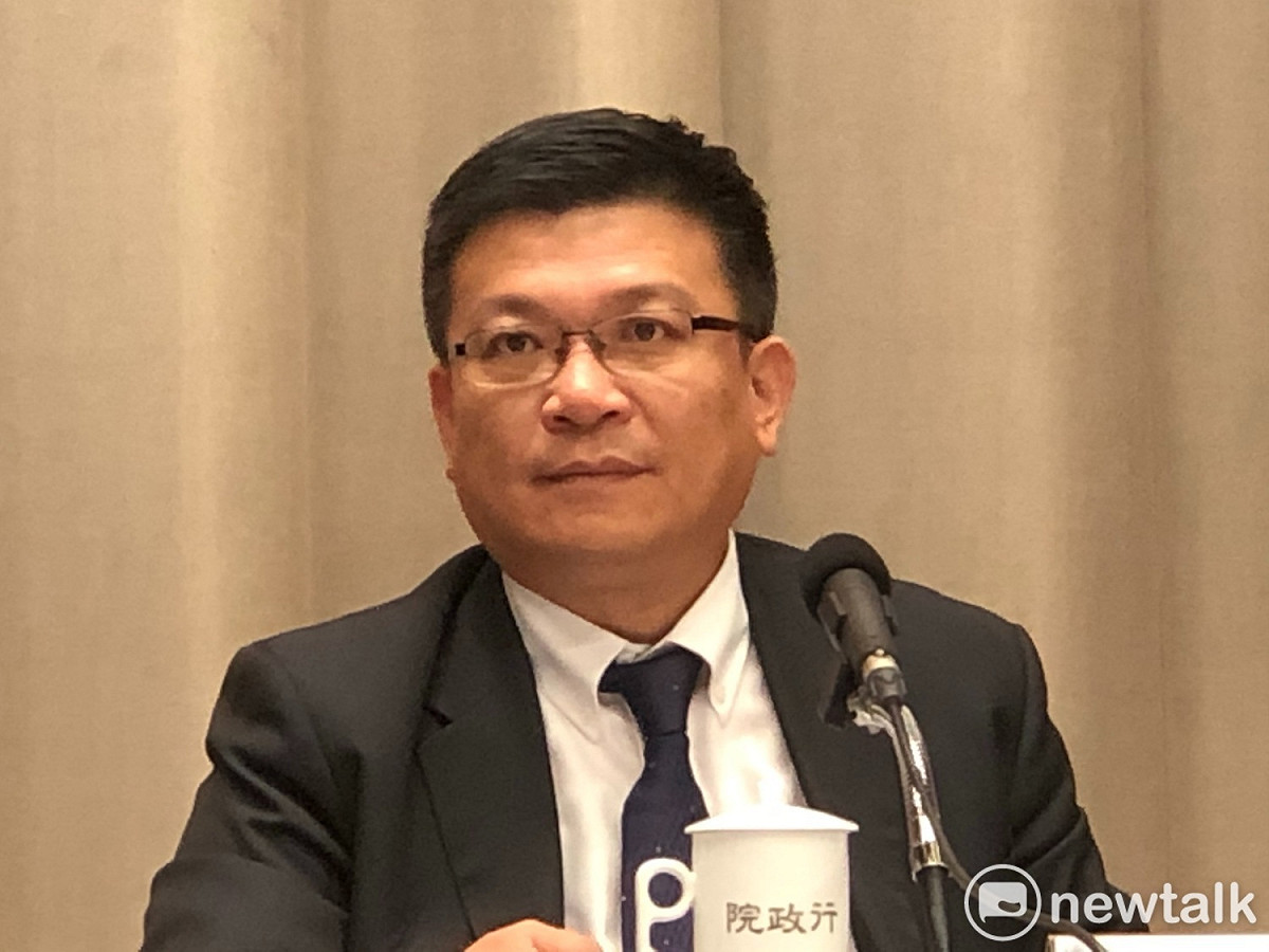 經濟部次長曾文生今（26）天出席行政院會後記者會。 圖：謝莉慧/攝（資料照）