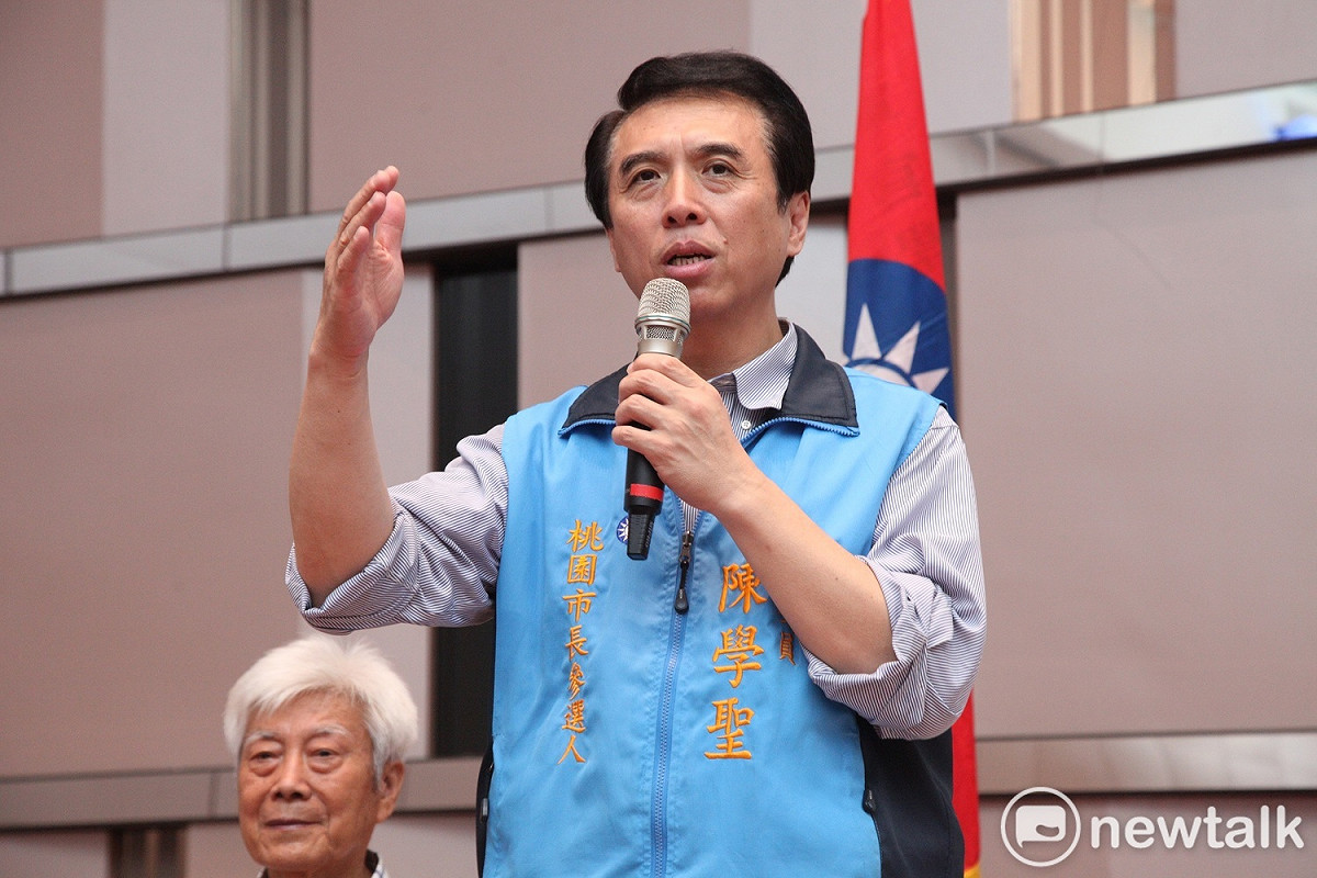 國民黨前立委陳學聖表示，若川普真的訪台，必然引發台海危機，台灣一定要做好準備。 圖：林昀真／攝（資料照）
