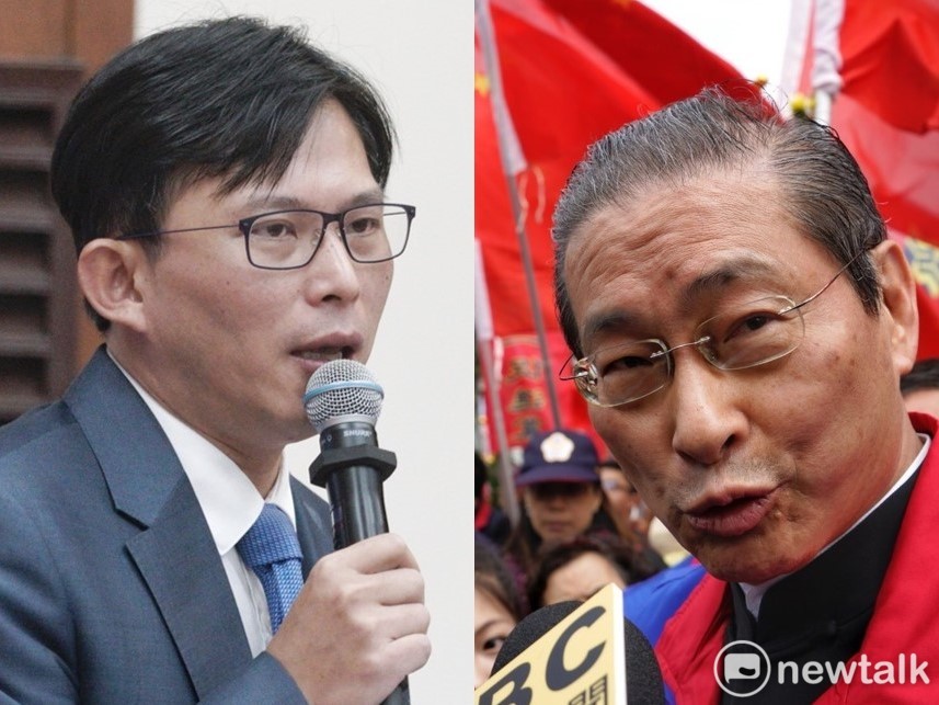 香港歌手何韻詩昨日訪台，於受訪期間遭統促黨人士潑紅漆，對此時代力量立委黃國昌痛批「統促黨根本就是犯罪組織」。 圖 : 新頭殼合成照
