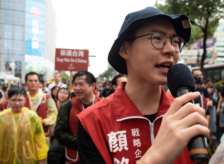 台灣基進發言人、文山區立委參選人顏銘緯。 圖：台灣基進／提供