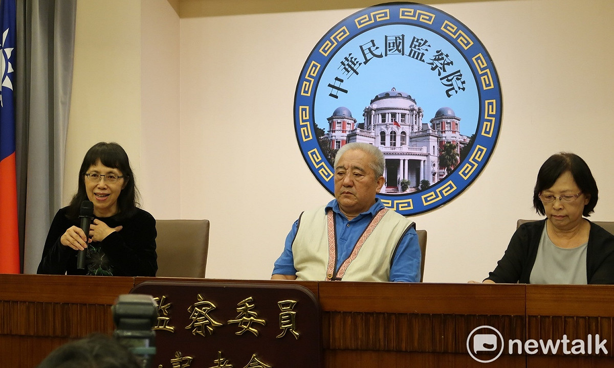 監委高鳳仙、瓦歷斯.貝林及楊美鈴。 圖：林朝億/攝