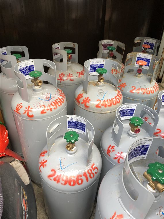 根據中油資料，液化石油氣價格已三個月未調整。 圖：取自新北市政府施政成果網