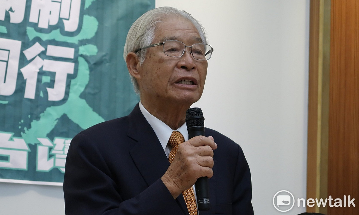 國策顧問黃崑虎 圖：林朝億/攝