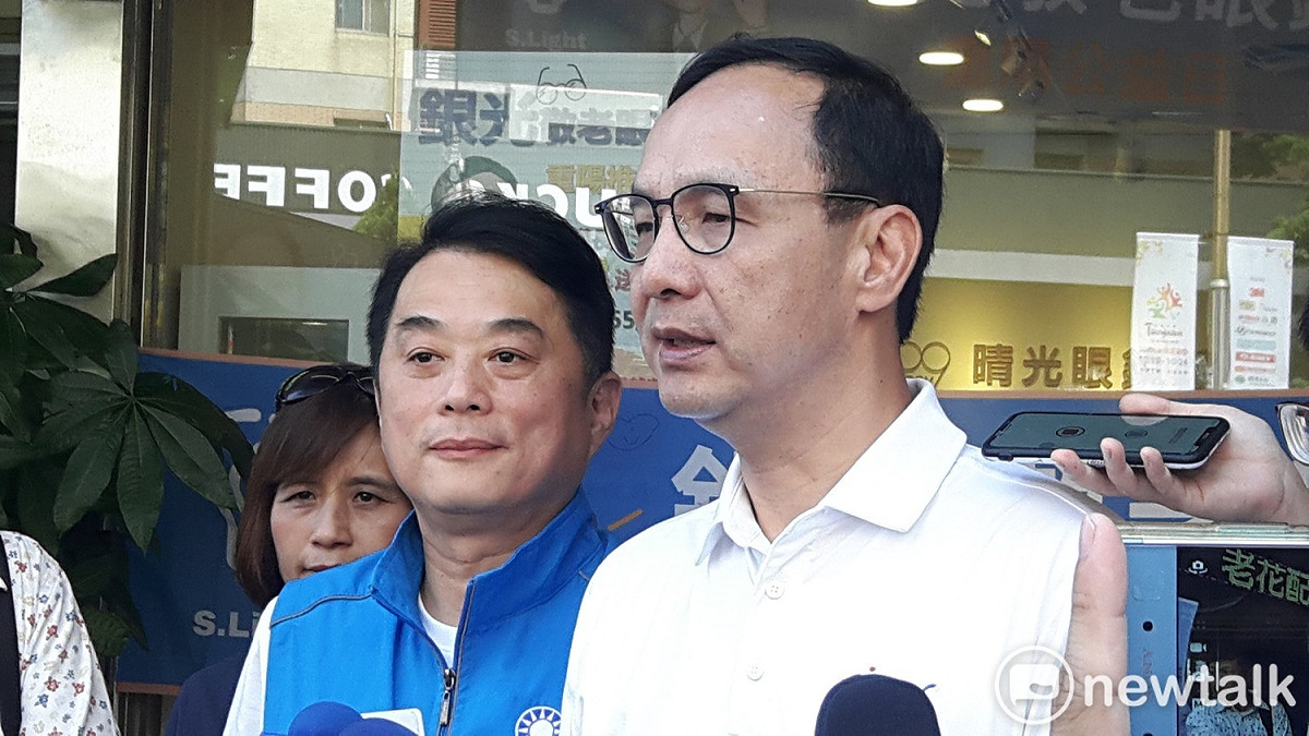 朱立倫認為港府應拿出誠意盡速與民眾溝通，避免對立持續升高。 圖：林昀真／攝