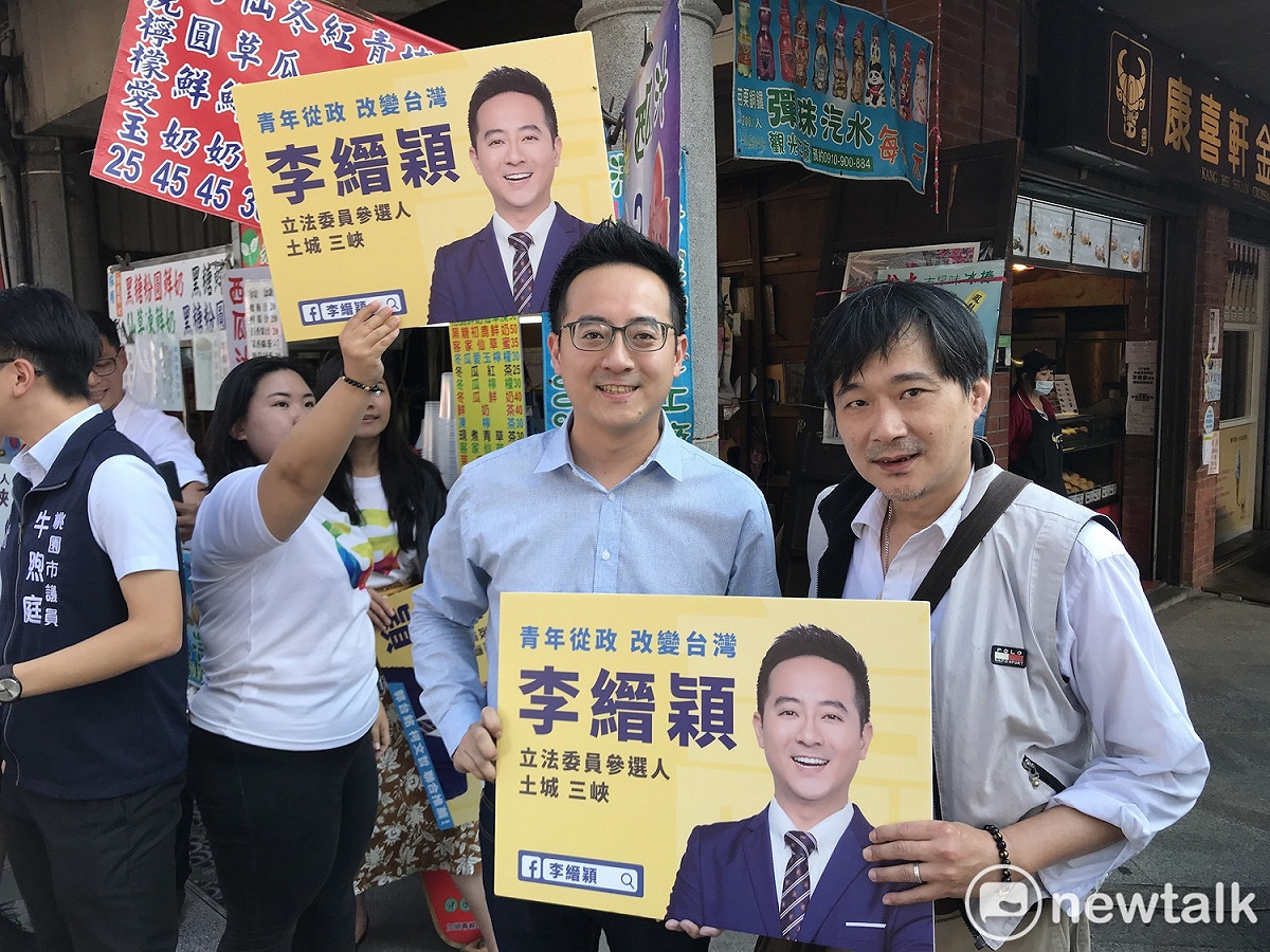 「郭家軍」立委參選人李縉穎。 圖：周煊惠 ／攝