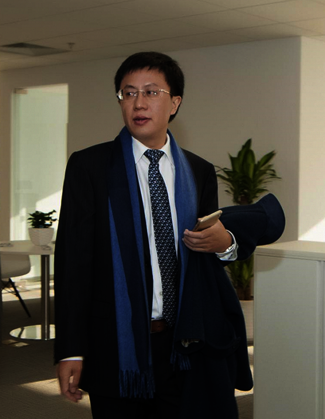 先鋒集團董座張振新。 圖：翻攝自界面新聞