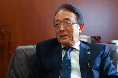 即將離任的日本駐台代表沼田幹夫接受中央社專訪表示，他曾去過中國、美國，也曾派駐緬甸，沒有一個地方像台灣一樣，讓他感到如此舒適，「台灣是我第2個故鄉」。 圖：中央社記者王騰毅/攝