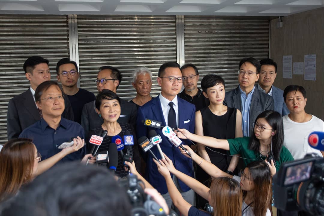 前泛民派議員毛孟靜（受訪者）在經過4年多的監禁後於29日獲釋。 圖：翻攝自郭榮鏗臉書（資料照）