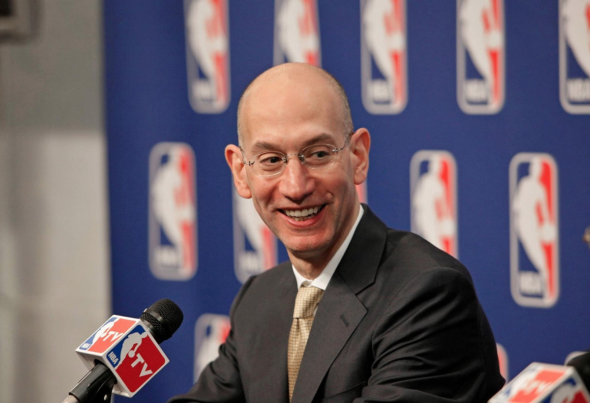 NBA總裁亞當席佛（Adam Silver）。 圖：翻攝自Adam Silver臉書