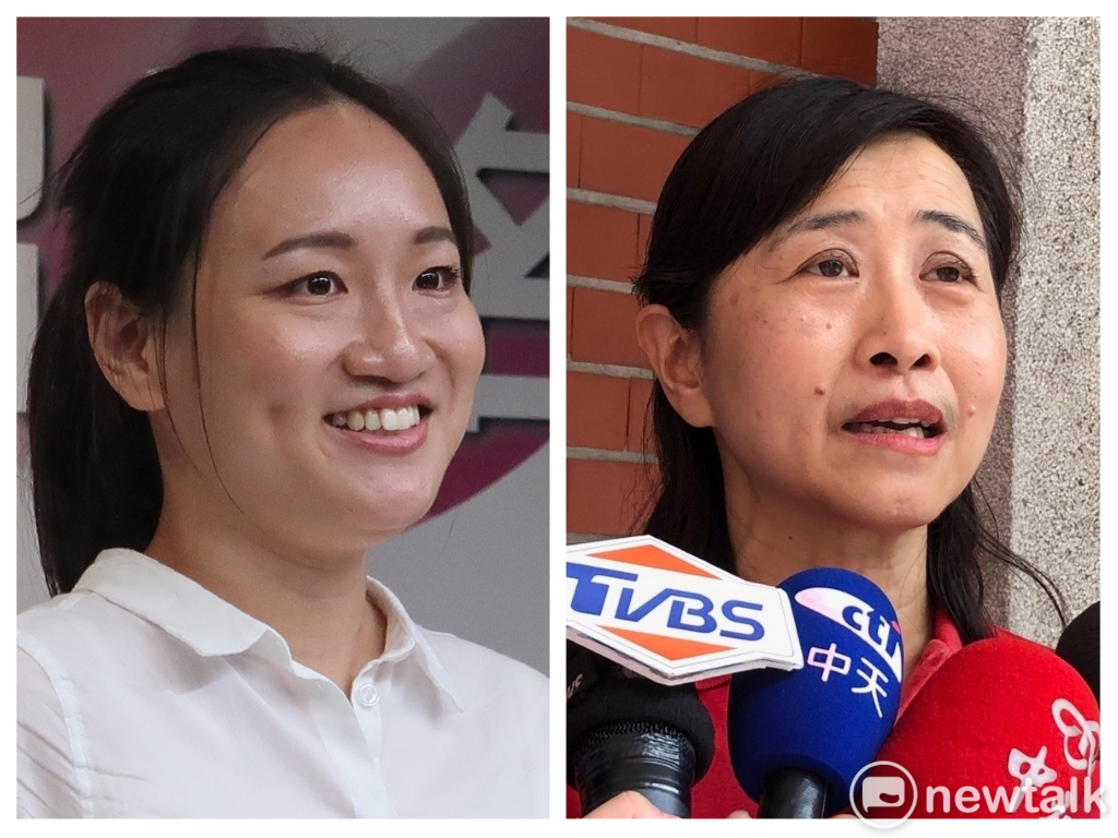 台北市第六選區（大安區）立委，將由民進黨提名的謝佩芬（左）對上國民黨現任不分區立委林奕華（右）。 圖：新頭殼合成照