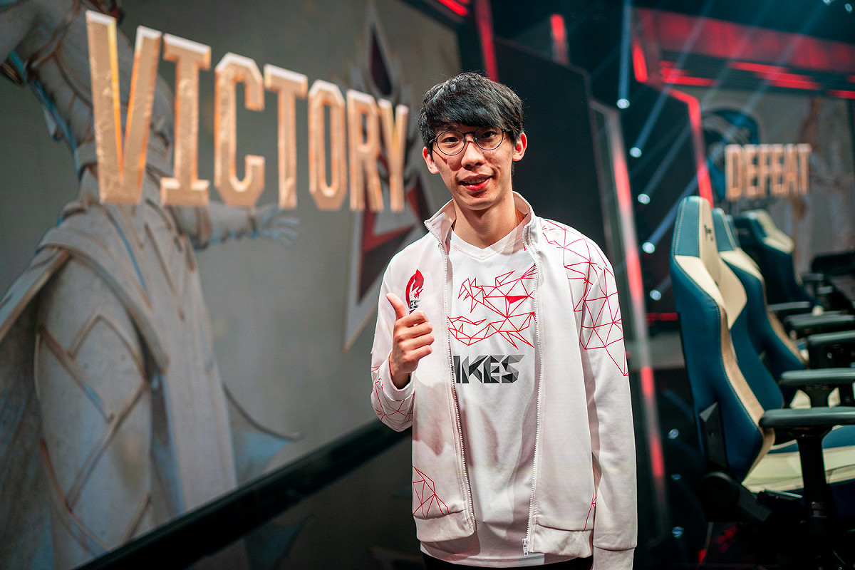 HKA中路選手M1ssion。 圖：翻攝自LOL Esports flickr