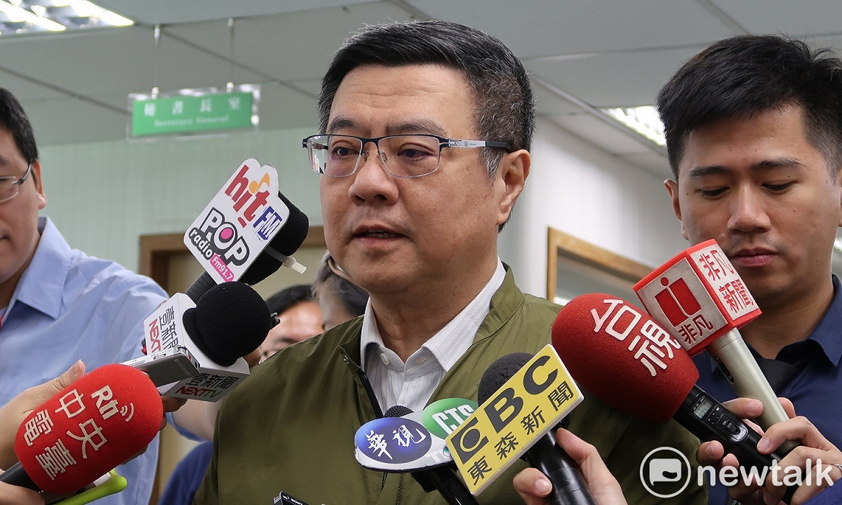 民進黨主席卓榮泰。 資料照片：林朝億/攝