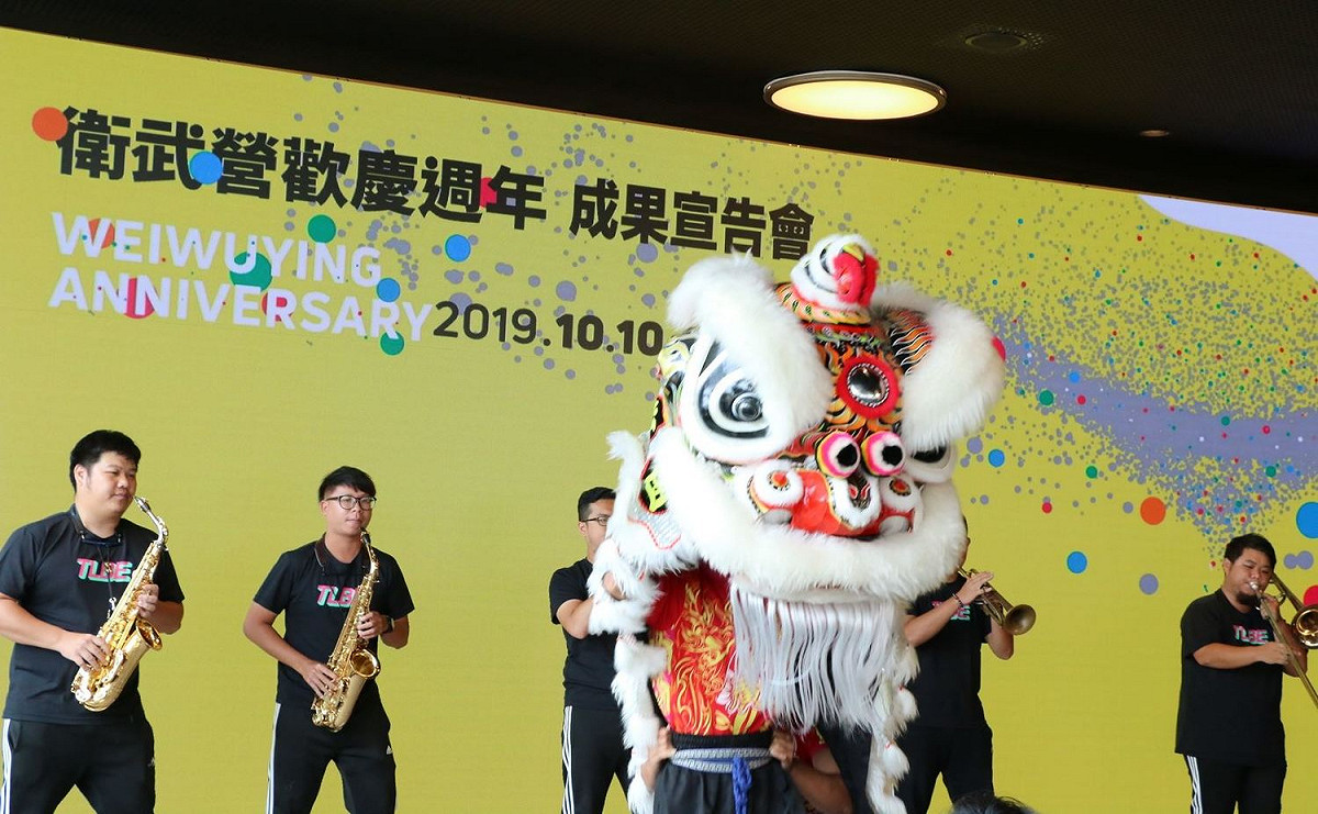 坐落高雄的衛武營藝術文化中心適逢開幕週年。 圖：高雄市政府/提供