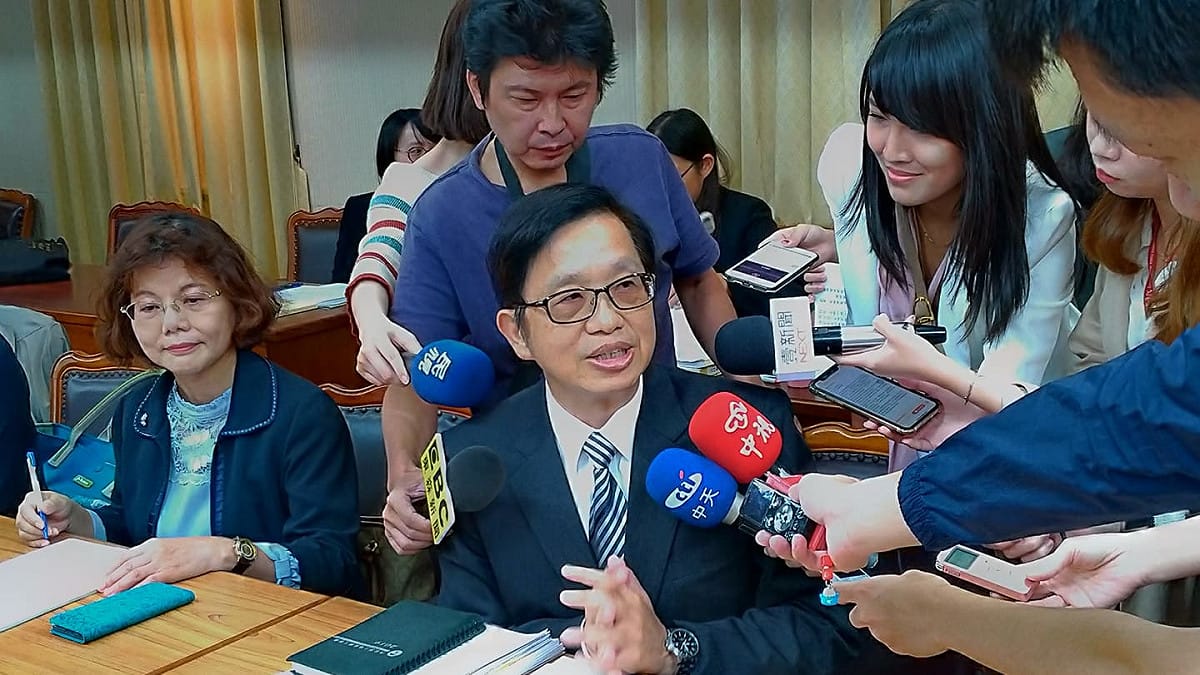 中選會委員被提名人邱昌嶽。 圖:陳佩君/攝