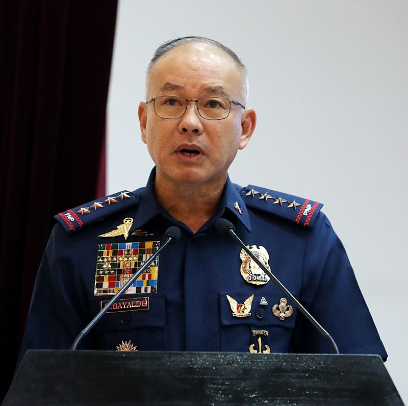 菲律賓警政署長阿爾巴亞德涉嫌收受毒梟賄賂，周一黯然下台 圖：翻攝自Philippine News Agency