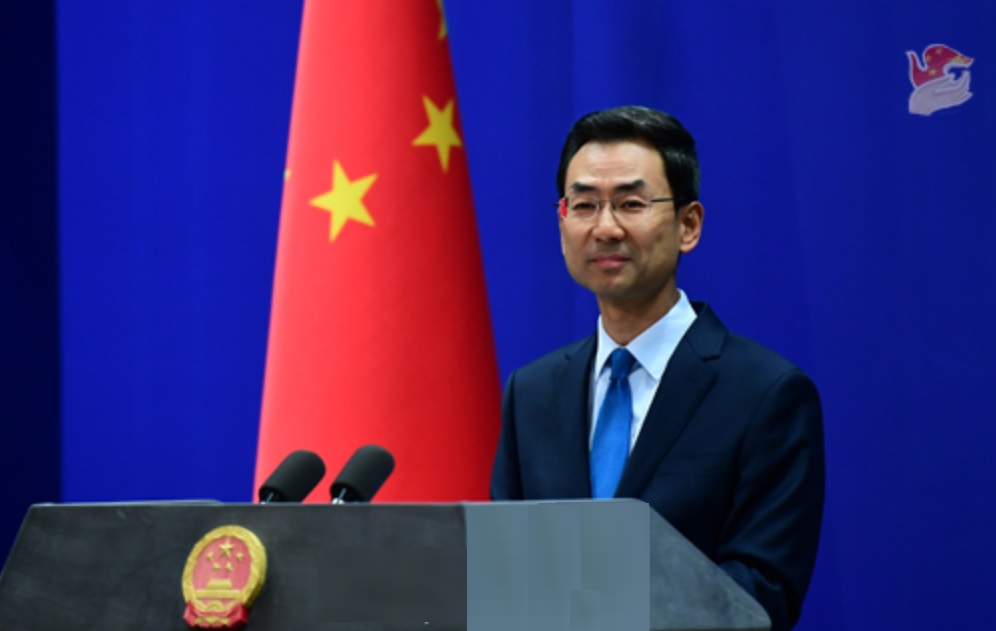中國外交部發言人耿爽。 圖:翻攝自中國外交部官網