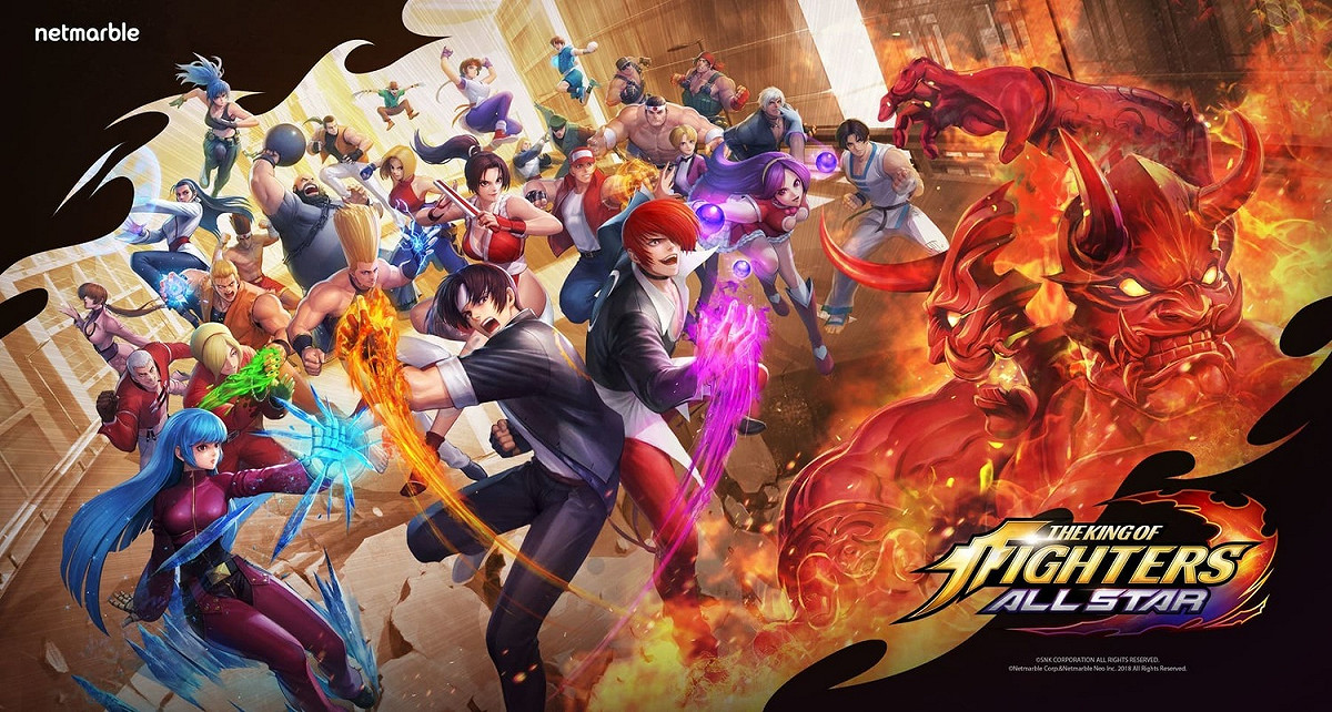 《The King of Fighters ALLSTAR》中文版畫面曝光 圖：網石棒辣椒/提供