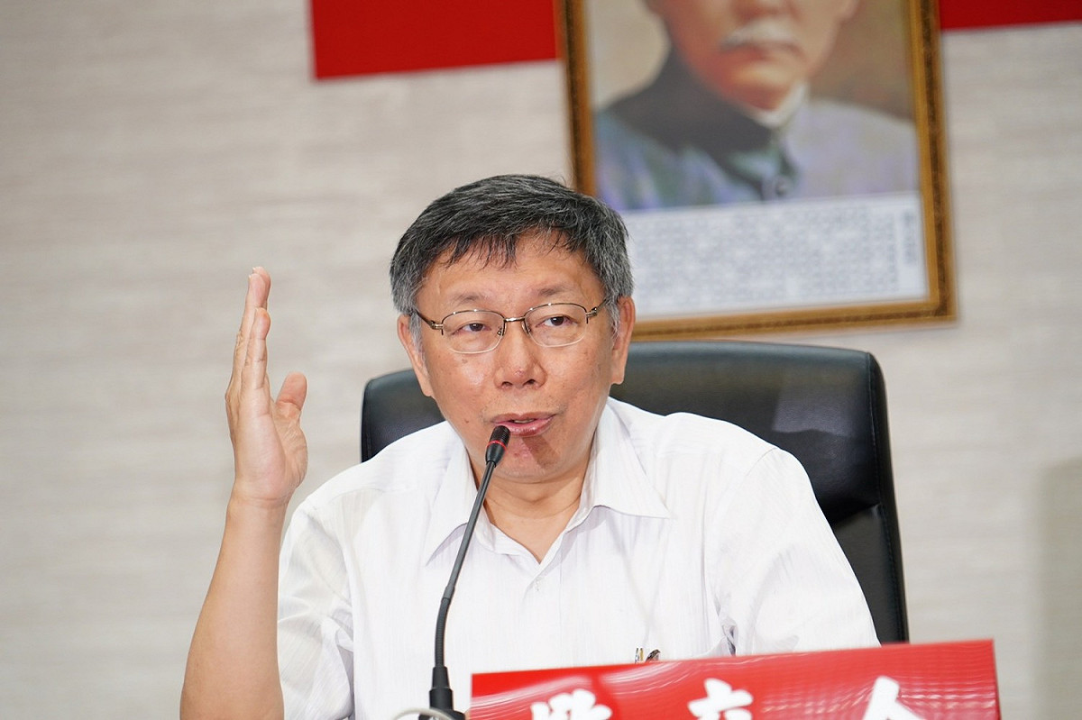 柯文哲說他能理解韓國瑜請假拚選舉，另一方面也擔心高雄「大概這三個月就停擺了」。 圖：台北市政府／提供（資料照片）