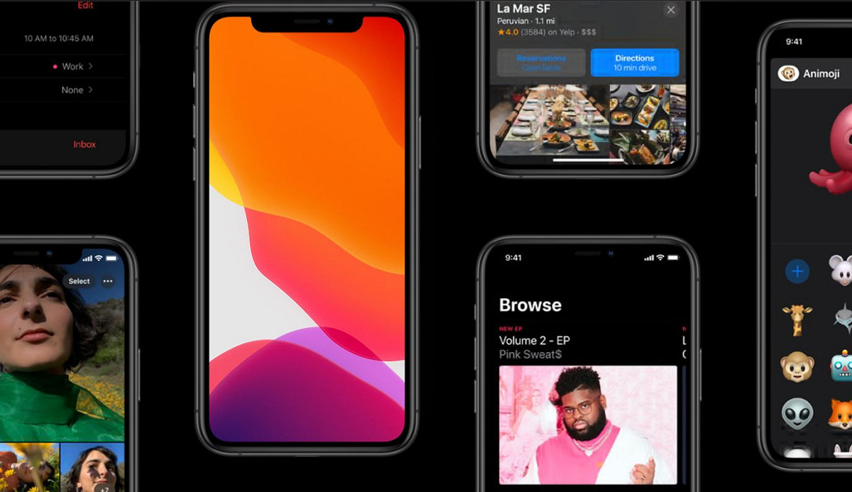 蘋果今天稍早釋出「iOS 13.2.2」版本更新，繼上一版更新僅不到2周時間。 圖：翻攝自Apple官網