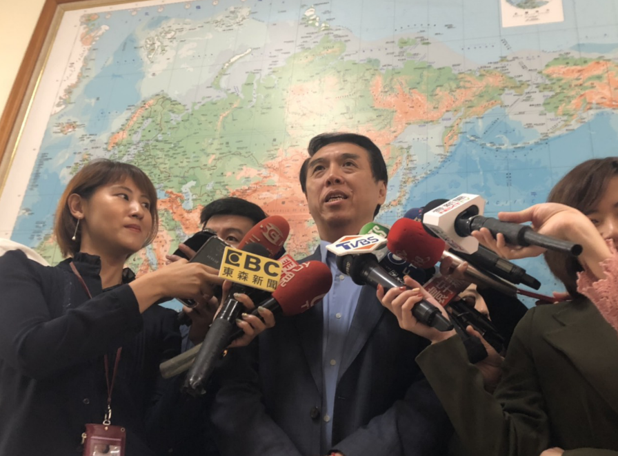 前國民黨立委陳學聖。 圖：陳佩君／攝